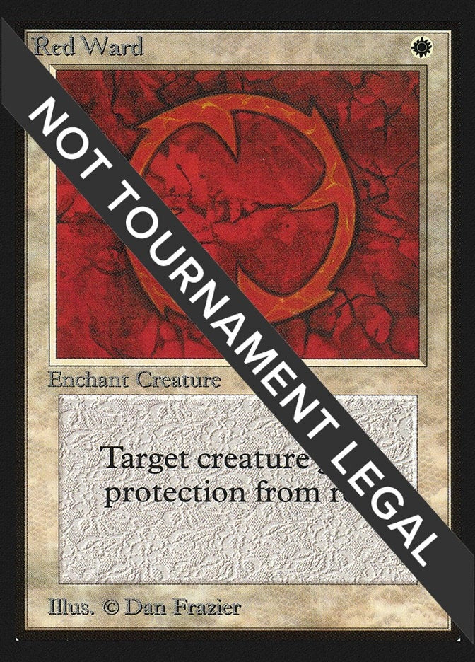 Image for Red Ward (CE) [Collector's Edition] - Magic: The Gathering