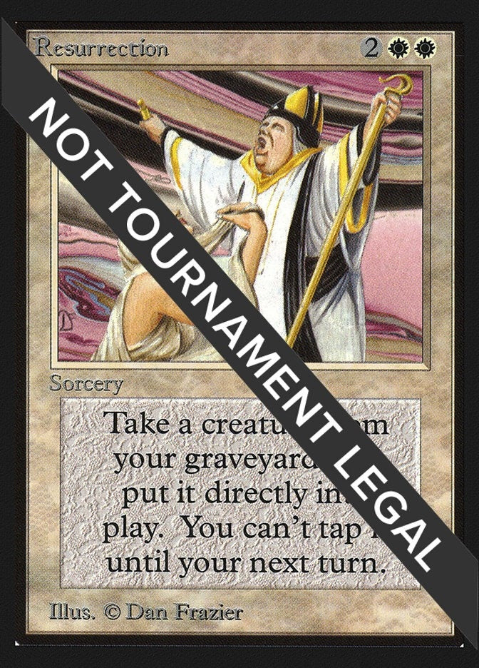 Image for Resurrection (CE) [Collector's Edition] - Magic: The Gathering