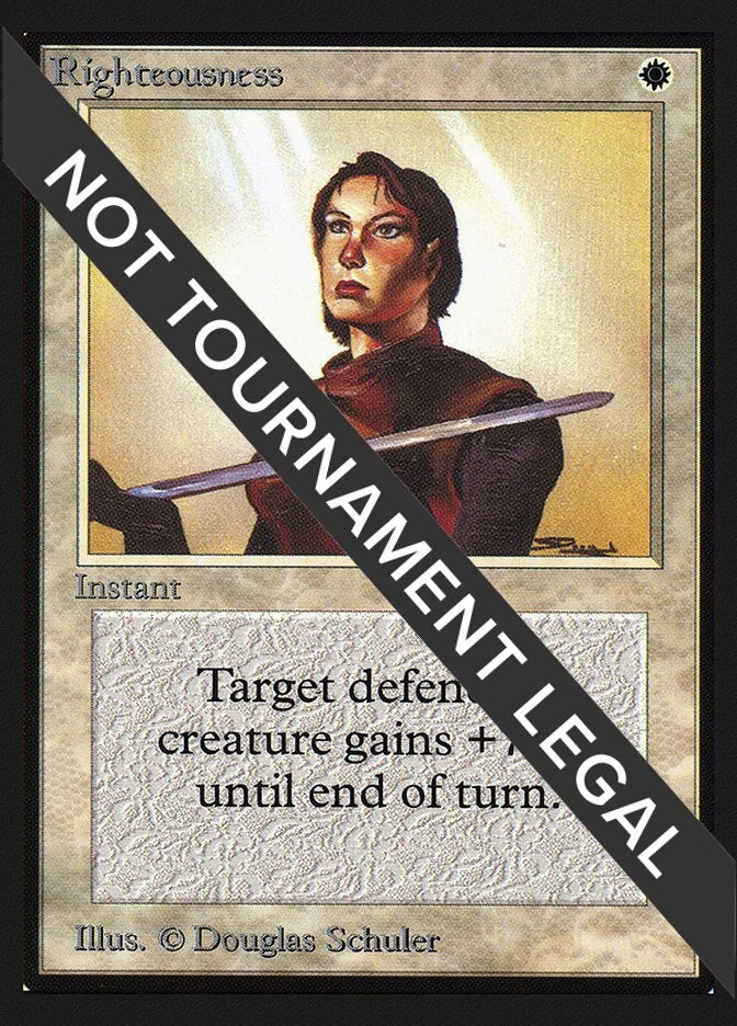Image for Righteousness (CE) [Collector's Edition] - Magic: The Gathering