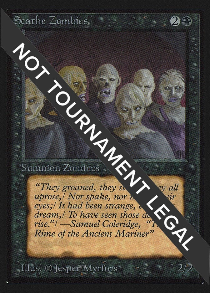 Image for Scathe Zombies (CE) [Collector's Edition] - Magic: The Gathering
