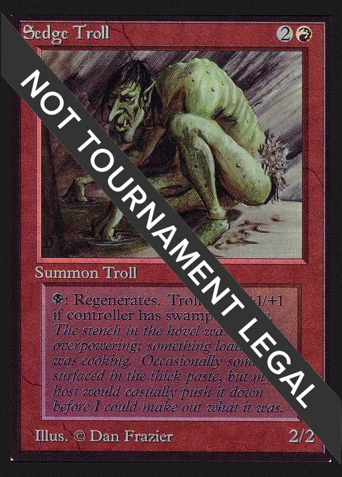 Image for Sedge Troll (CE) [Collector's Edition] - Magic: The Gathering