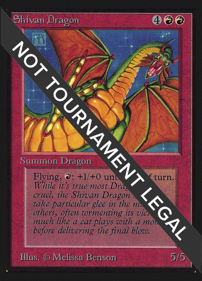 Image for Shivan Dragon (CE) [Collector's Edition] - Magic: The Gathering