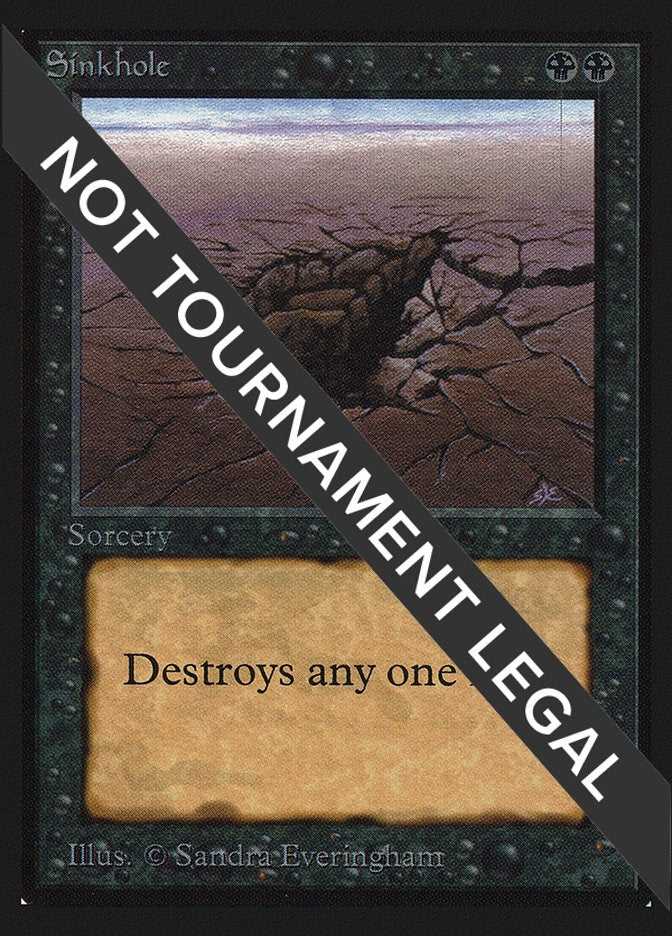 Image for Sinkhole (CE) [Collector's Edition] - Magic: The Gathering