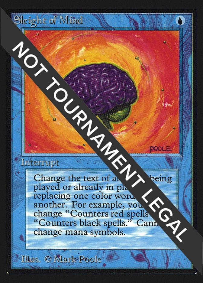 Image for Sleight of Mind (CE) [Collector's Edition] - Magic: The Gathering