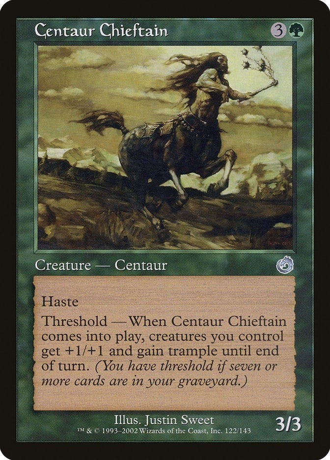 Image for Centaur Chieftain (122) [Torment] - Magic: The Gathering