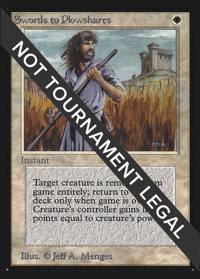 Image for Swords to Plowshares (CE) [Collector's Edition] - Magic: The Gathering