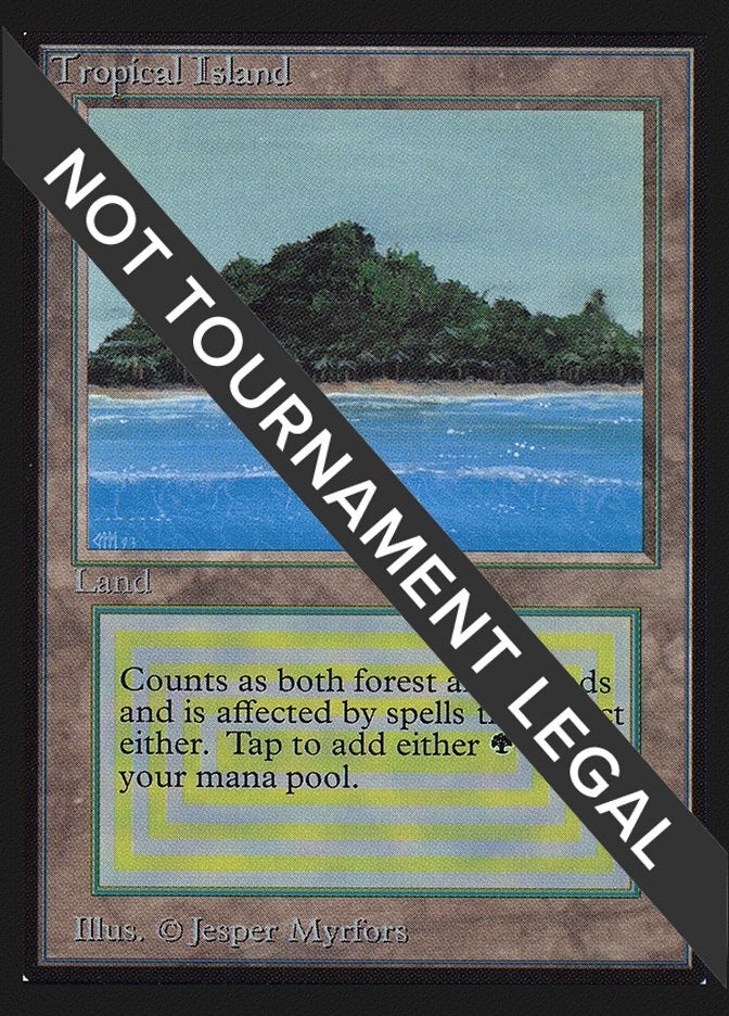 Image for Tropical Island (CE) [Collector's Edition] - Magic: The Gathering