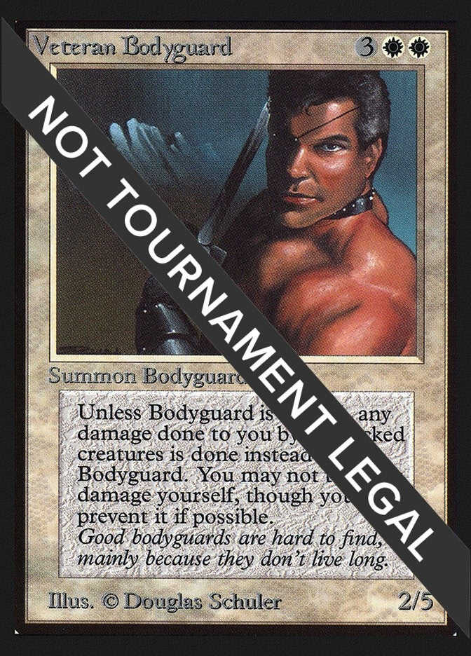 Image for Veteran Bodyguard (CE) [Collector's Edition] - Magic: The Gathering