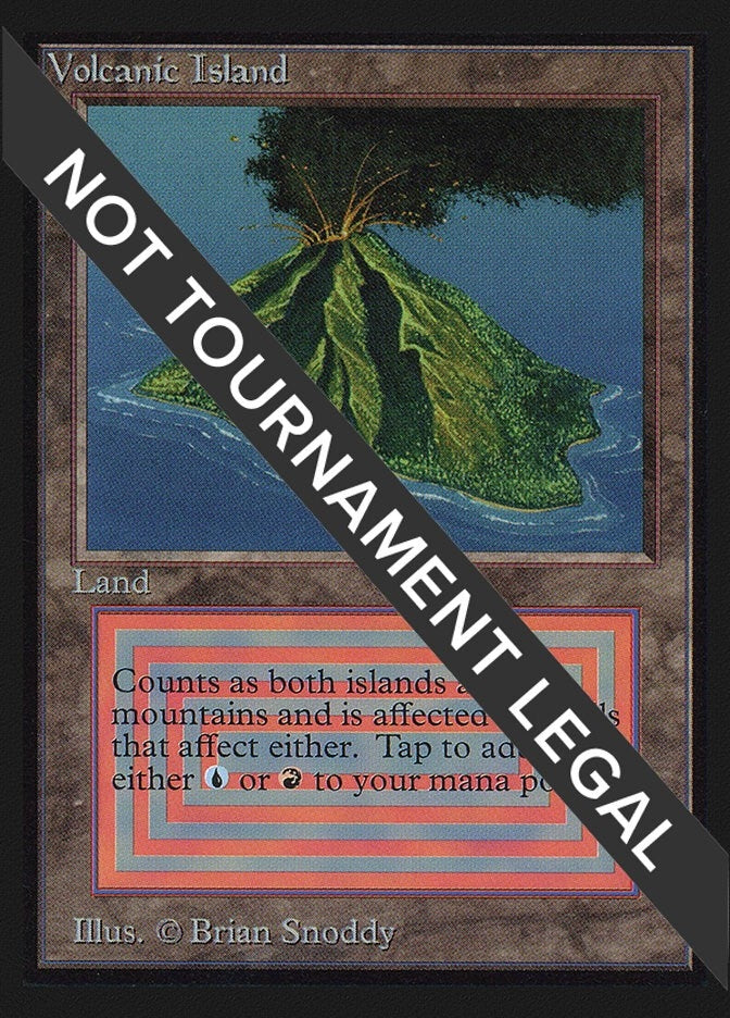 Image for Volcanic Island (CE) [Collector's Edition] - Magic: The Gathering