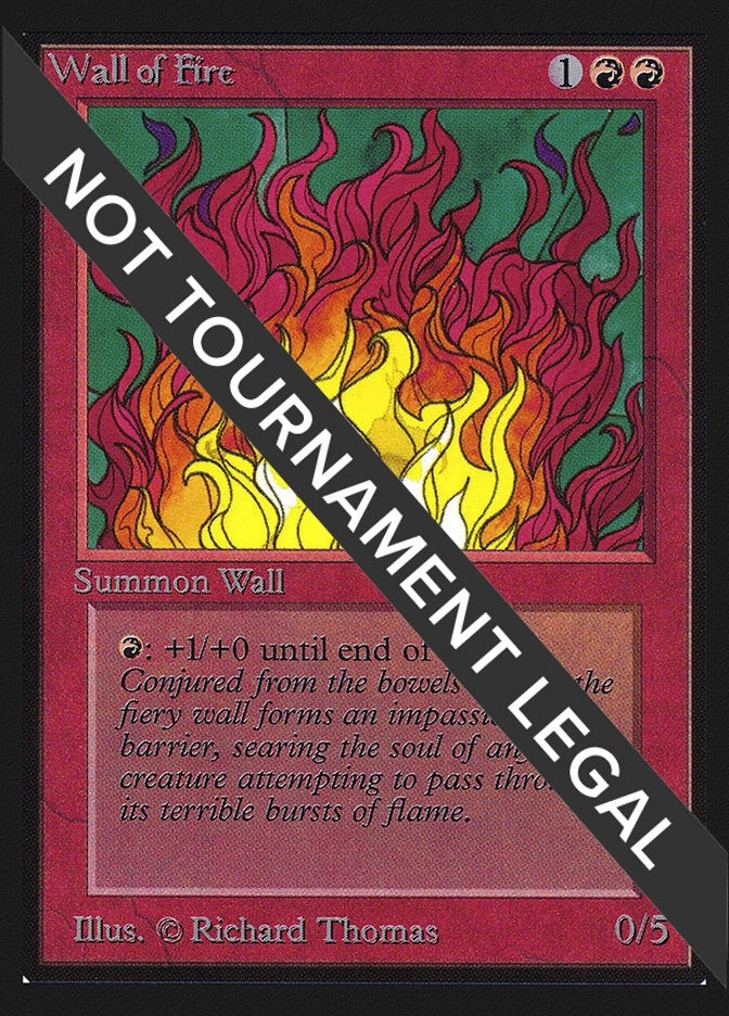 Image for Wall of Fire (CE) [Collector's Edition] - Magic: The Gathering