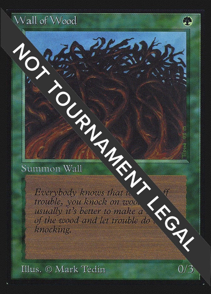 Image for Wall of Wood (CE) [Collector's Edition] - Magic: The Gathering