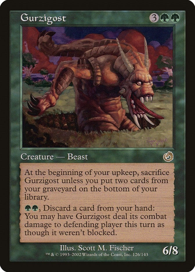 Image for Gurzigost (126) [Torment] - Magic: The Gathering