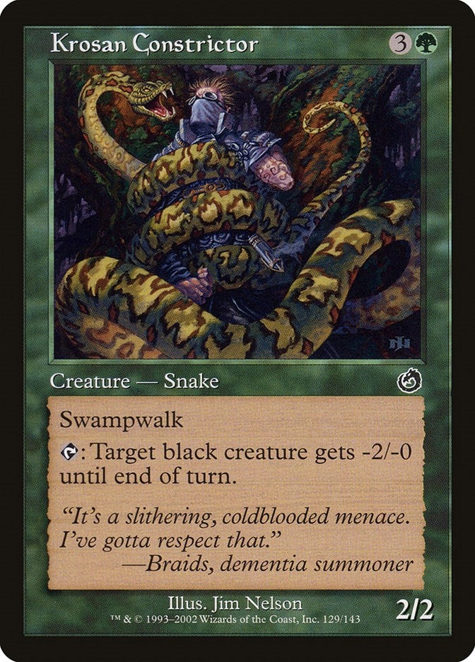 Image for Krosan Constrictor (129) [Torment] - Magic: The Gathering