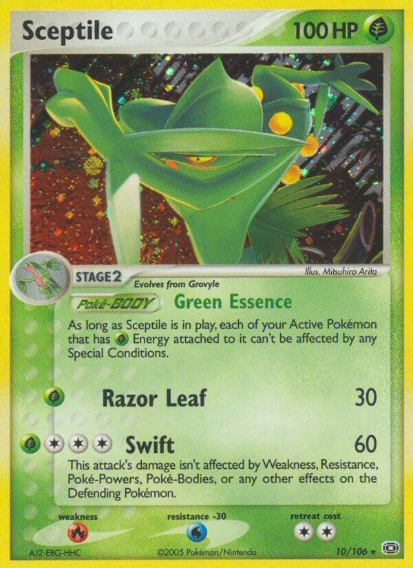 Image for Sceptile (10/106) [Emerald] - Pokemon