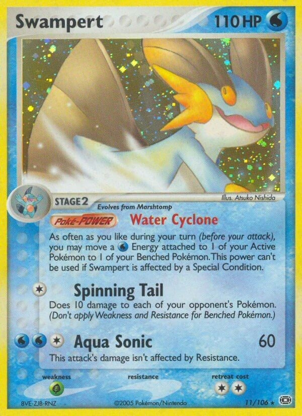 Image for Swampert (11/106) [Emerald] - Pokemon