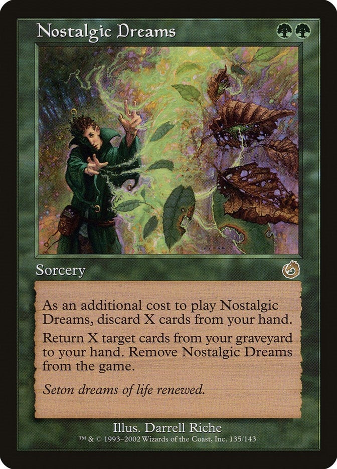 Image for Nostalgic Dreams (135) [Torment] - Magic: The Gathering