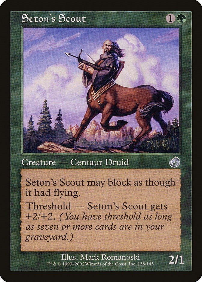 Image for Seton's Scout (138) [Torment] - Magic: The Gathering