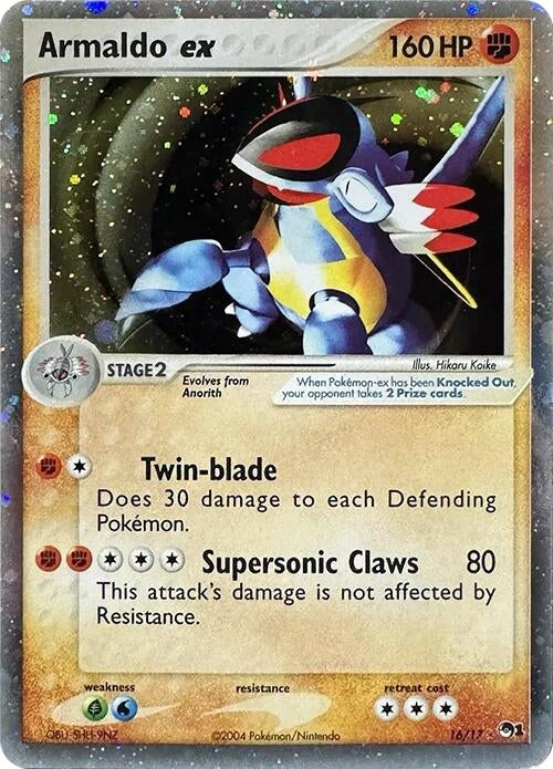 Image for Armaldo ex (Holo) (016/017) [POP Series 1] - Pokemon
