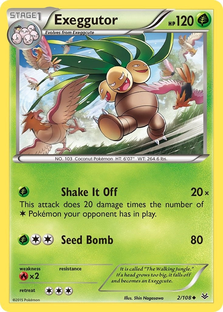 Image for Exeggutor (2/108) [XY - Roaring Skies] - Pokemon