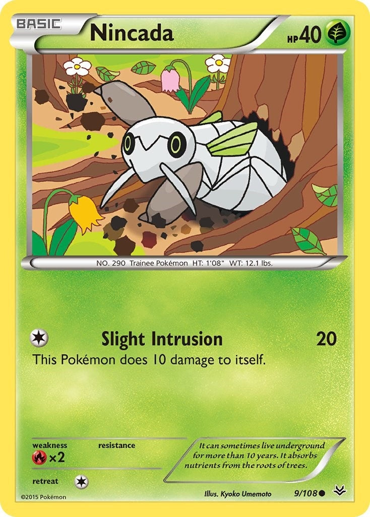 Nincada (9/108) [XY - Roaring Skies]