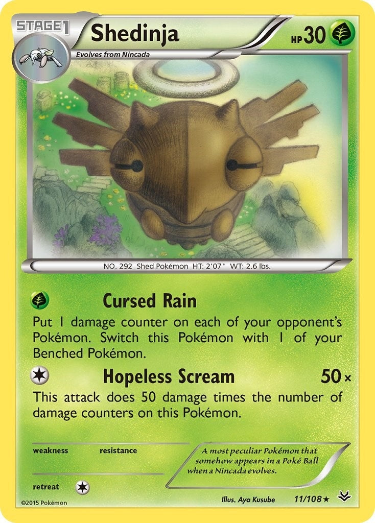 Shedinja (11/108) [XY - Roaring Skies]