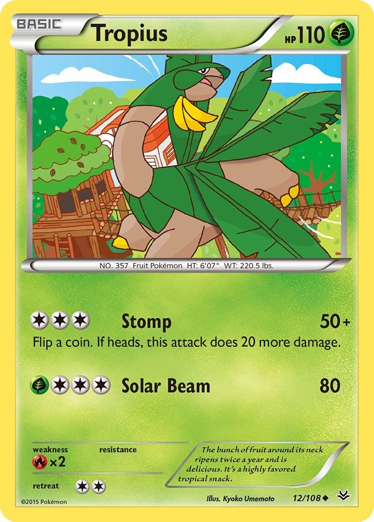 Image for Tropius (12/108) [XY - Roaring Skies] - Pokemon