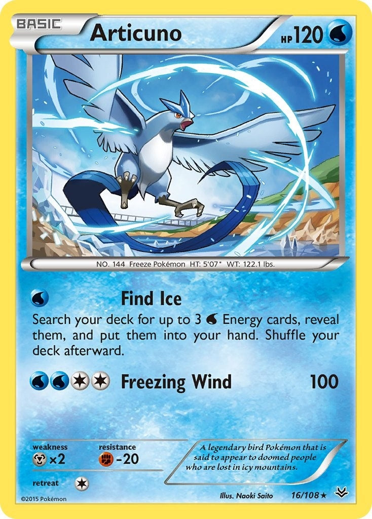 Image for Articuno (16) (16/108) [XY - Roaring Skies] - Pokemon