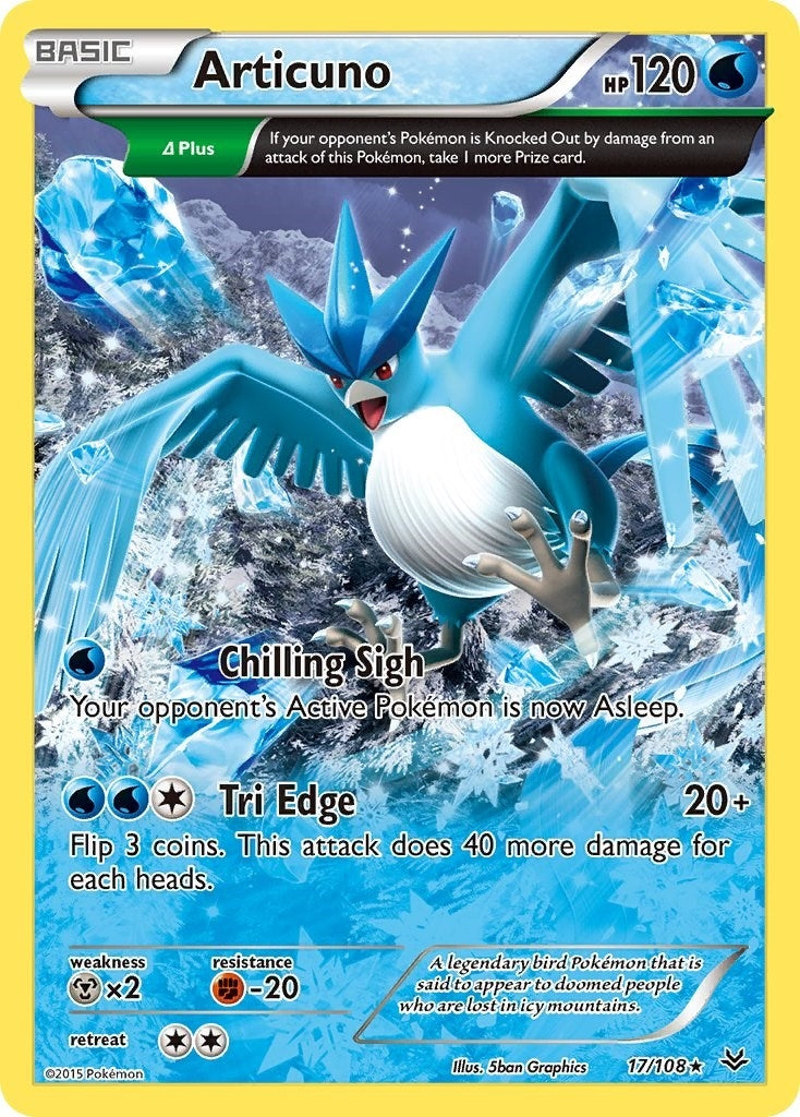 Image for Articuno (17 Delta) (17/108) [XY - Roaring Skies] - Pokemon