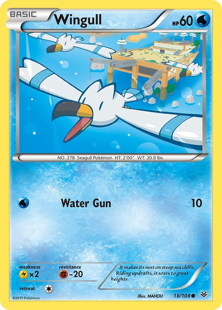 Image for Wingull (18/108) [XY - Roaring Skies] - Pokemon