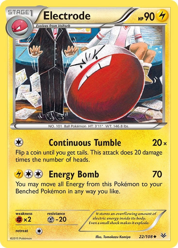 Image for Electrode (22/108) [XY - Roaring Skies] - Pokemon