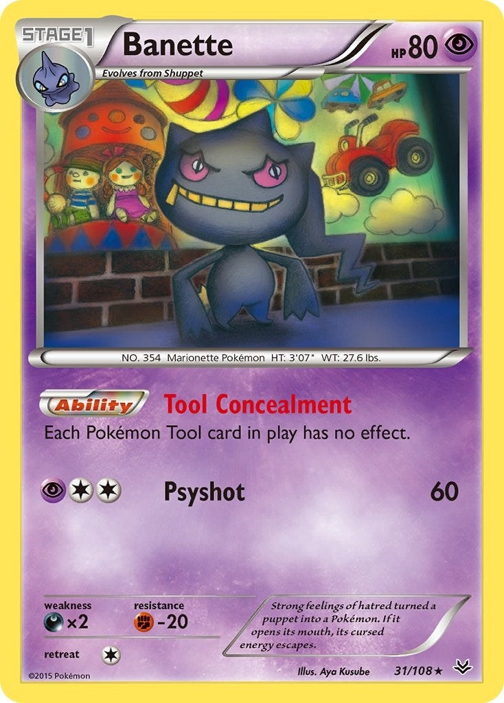 Image for Banette (31) (31/108) [XY - Roaring Skies] - Pokemon