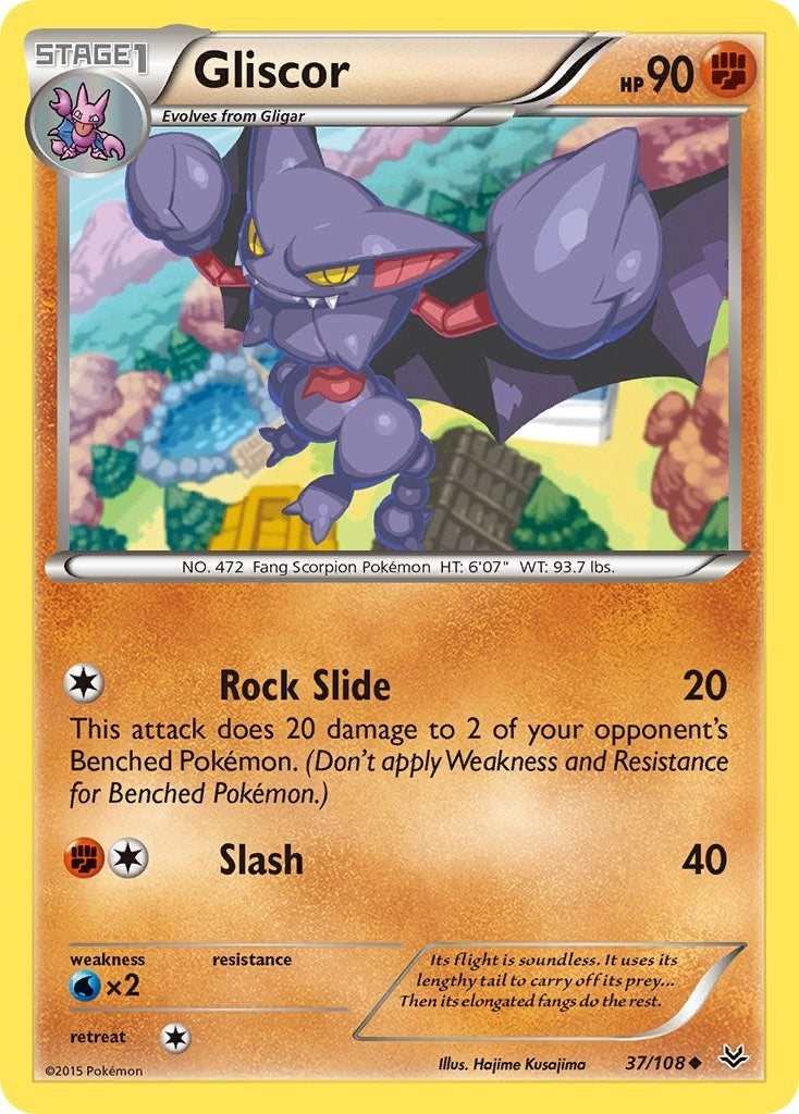 Gliscor (37/108) [XY - Roaring Skies]
