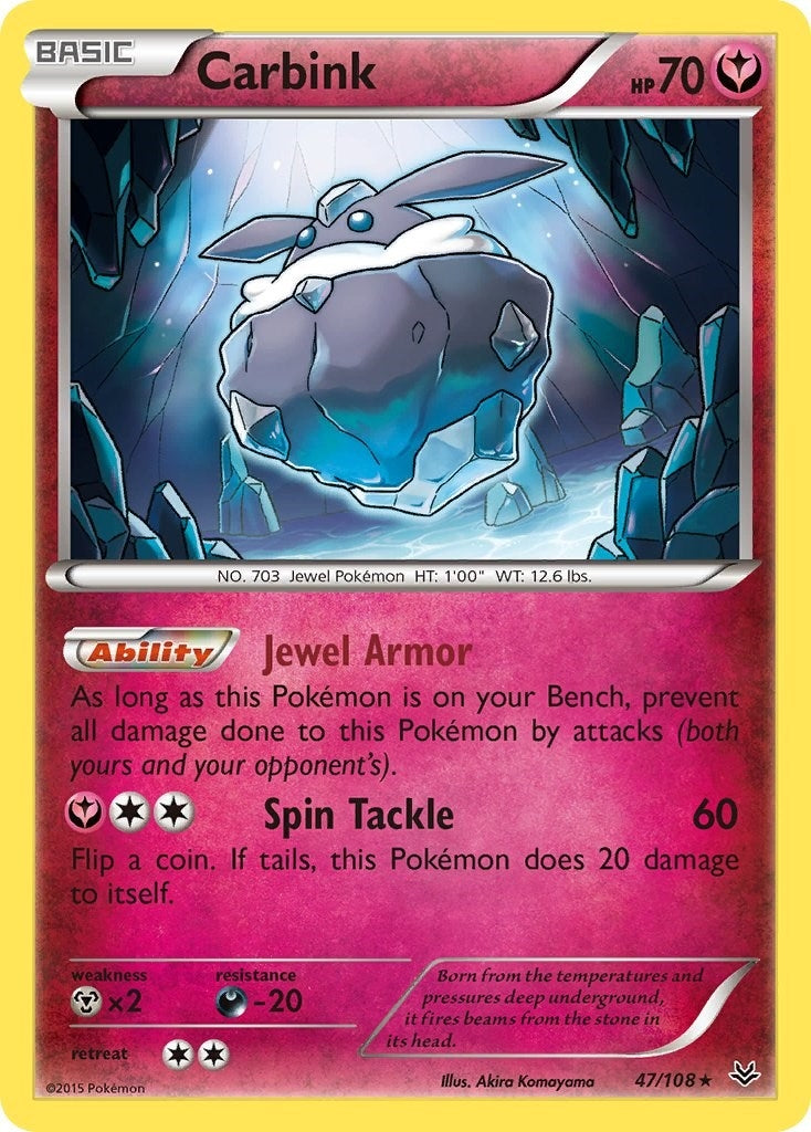 Image for Carbink (47/108) [XY - Roaring Skies] - Pokemon