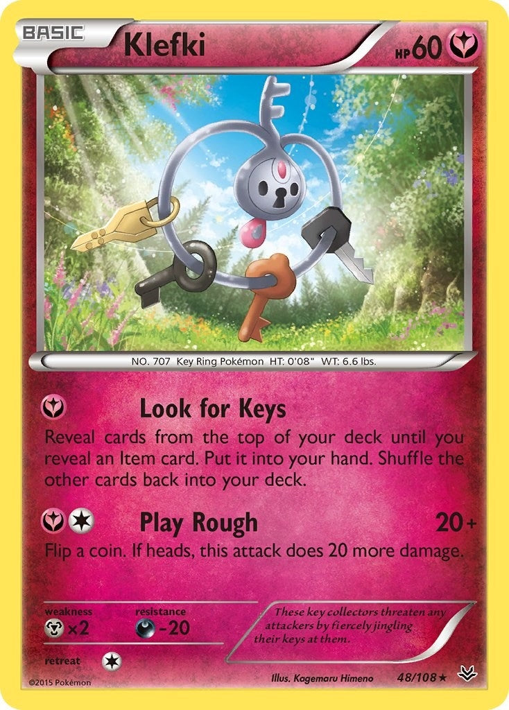 Image for Klefki (48/108) [XY - Roaring Skies] - Pokemon