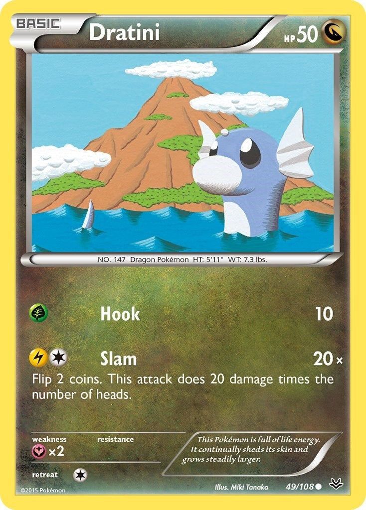 Image for Dratini (49/108) [XY - Roaring Skies] - Pokemon
