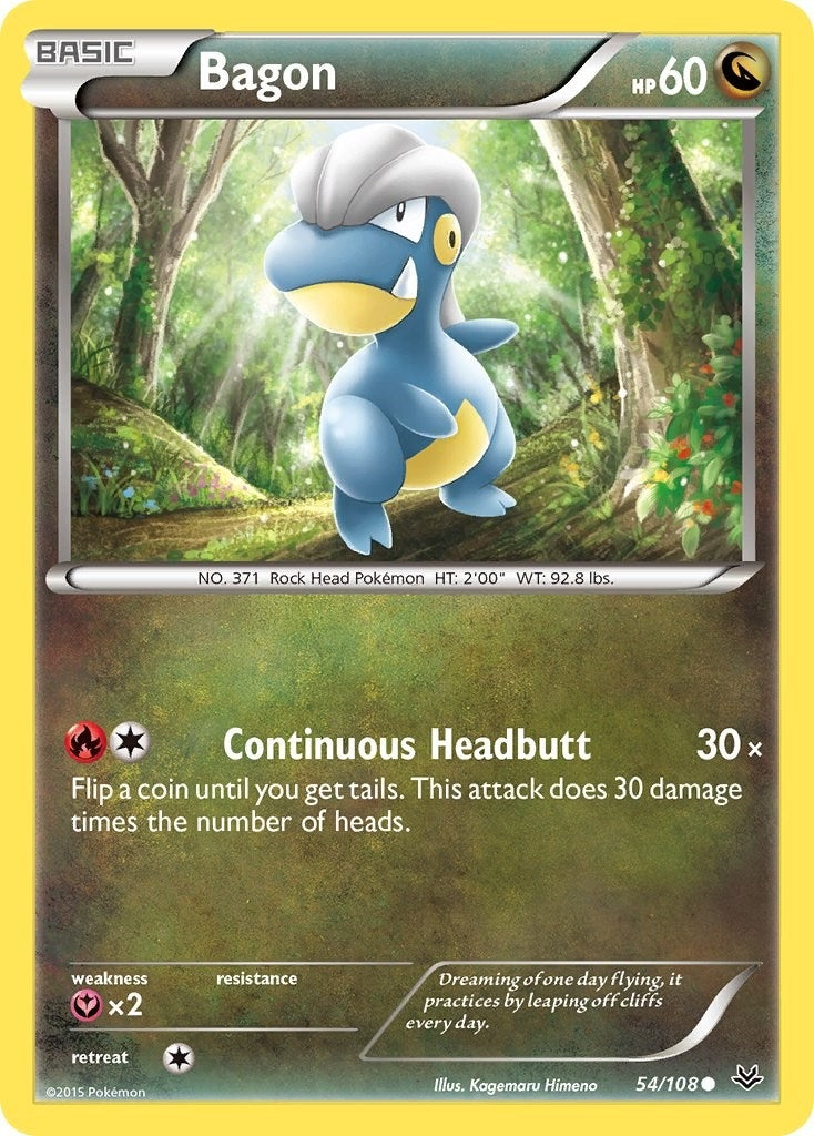 Image for Bagon (54) (54/108) [XY - Roaring Skies] - Pokemon