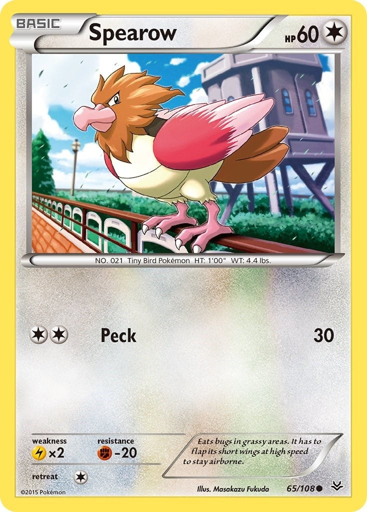 Image for Spearow (65/108) [XY - Roaring Skies] - Pokemon