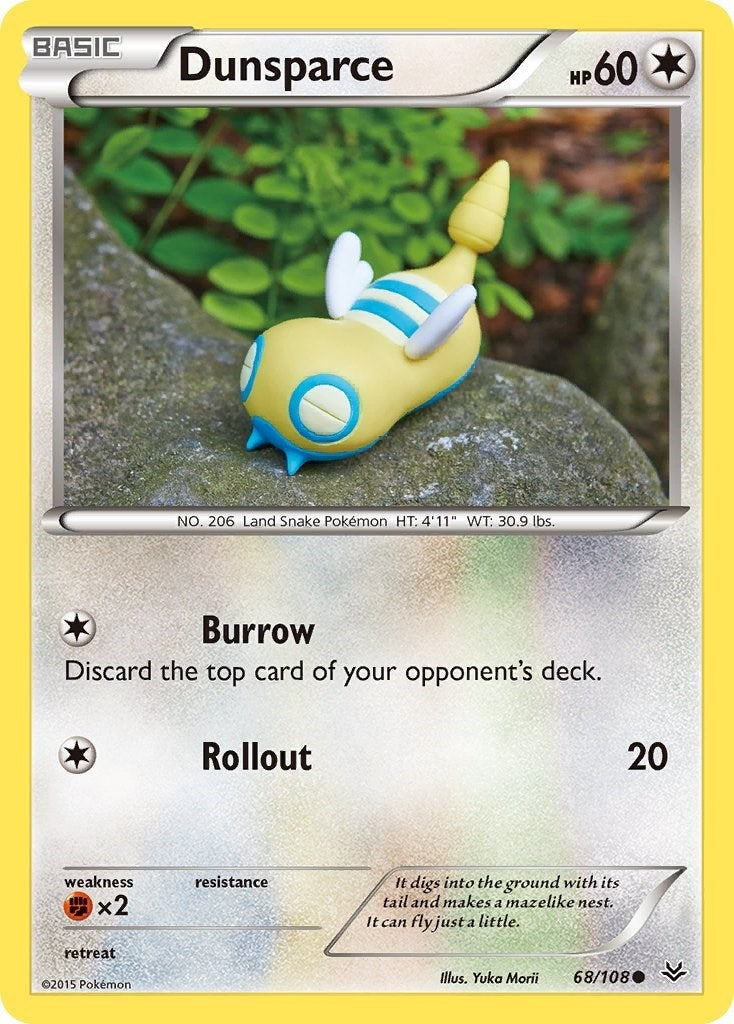 Image for Dunsparce (68/108) [XY - Roaring Skies] - Pokemon