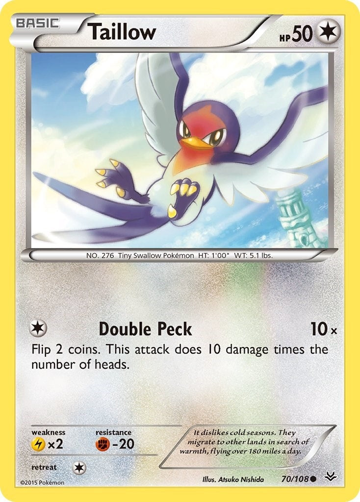 Image for Taillow (70/108) [XY - Roaring Skies] - Pokemon
