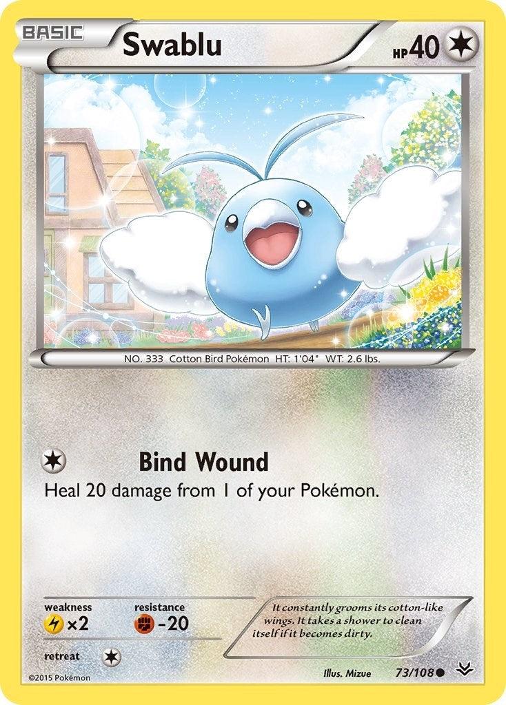 Image for Swablu (73/108) [XY - Roaring Skies] - Pokemon