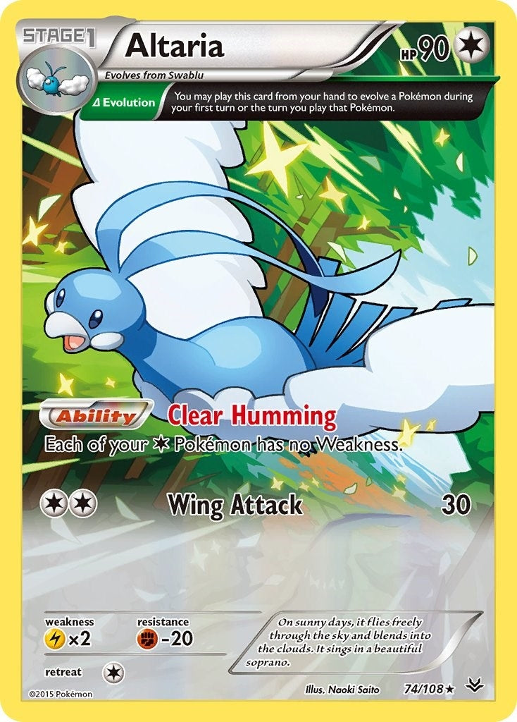 Image for Altaria (74 Delta) (74/108) [XY - Roaring Skies] - Pokemon