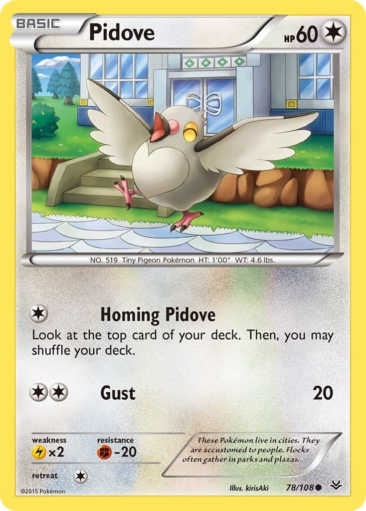 Image for Pidove (78/108) [XY - Roaring Skies] - Pokemon