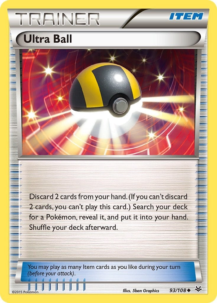 Image for Ultra Ball (93/108) [XY - Roaring Skies] - Pokemon