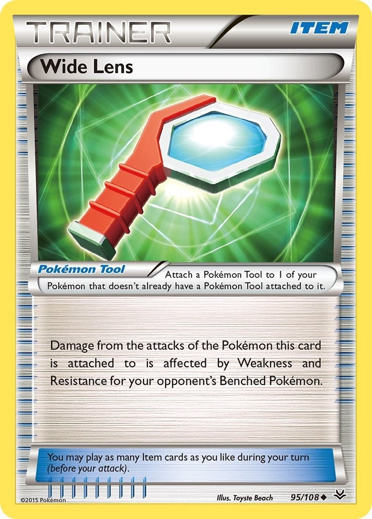 Image for Wide Lens (95/108) [XY - Roaring Skies] - Pokemon