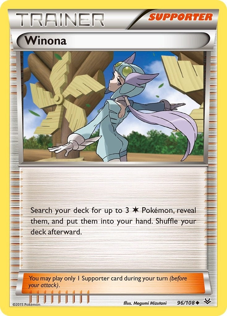 Image for Winona (96/108) [XY - Roaring Skies] - Pokemon