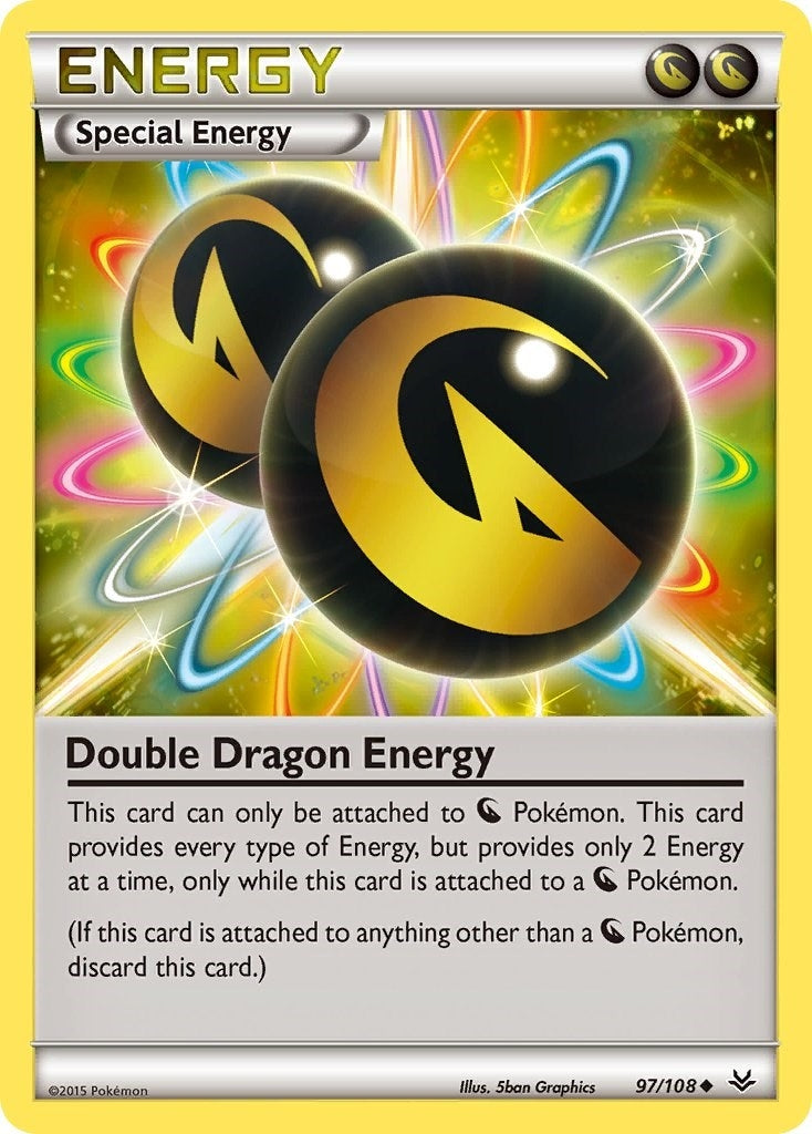 Image for Double Dragon Energy (97/108) [XY - Roaring Skies] - Pokemon
