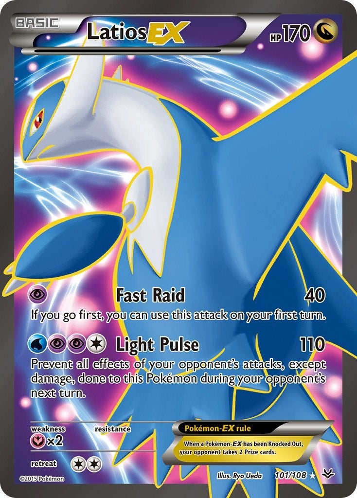 Image for Latios EX (101 Full Art) (101/108) [XY - Roaring Skies] - Pokemon