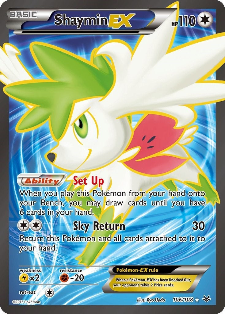 Image for Shaymin EX (106 Full Art) (106/108) [XY - Roaring Skies] - Pokemon