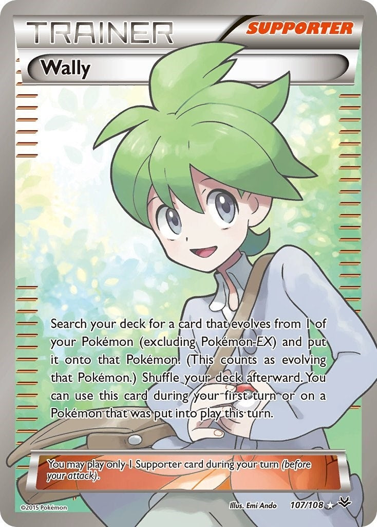 Image for Wally (107 Full Art) (107/108) [XY - Roaring Skies] - Pokemon