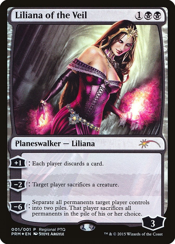 Image for Liliana of the Veil (1) [Pro Tour Promos] - Magic: The Gathering